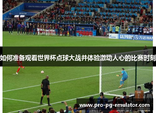 如何准备观看世界杯点球大战并体验激动人心的比赛时刻